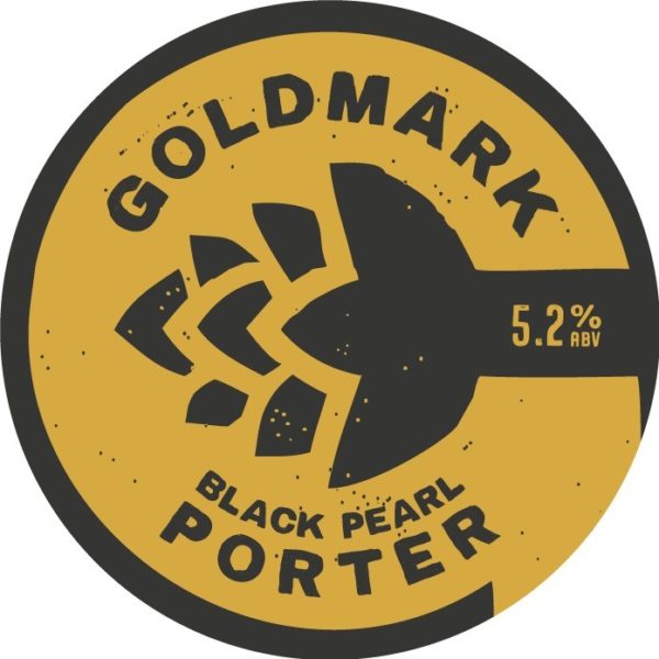 Goldmark Brewery - Black Pearl Porter Pump Clip